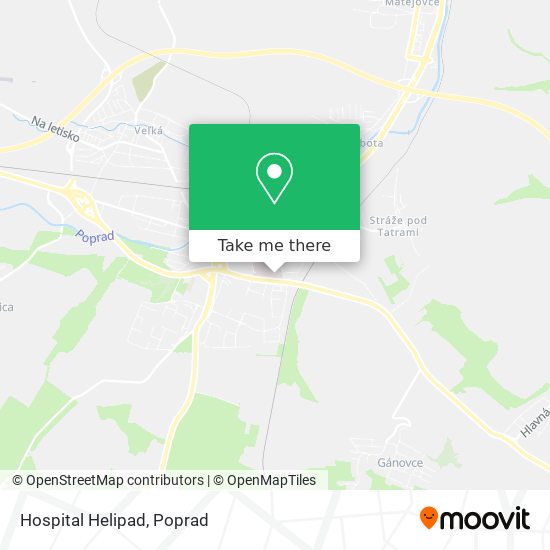 Hospital Helipad map