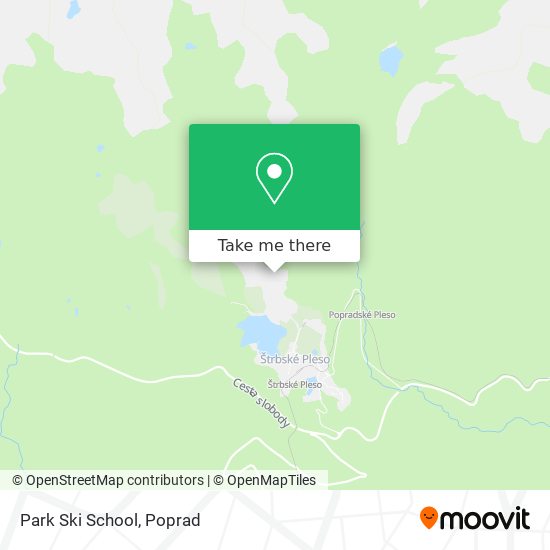 Park Ski School map