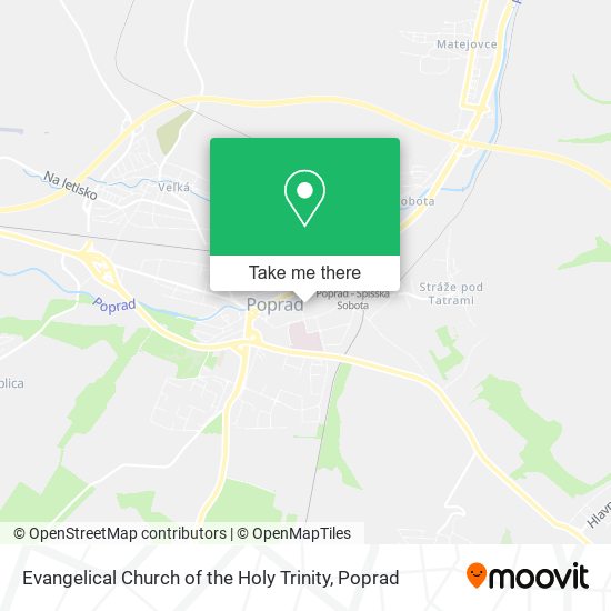 Evangelical Church of the Holy Trinity map