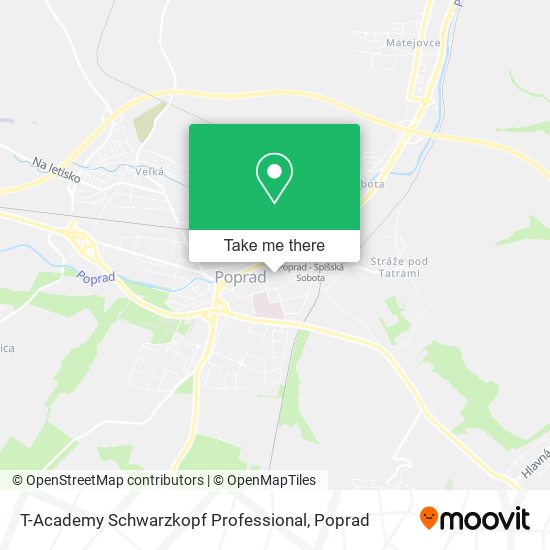 T-Academy Schwarzkopf Professional map