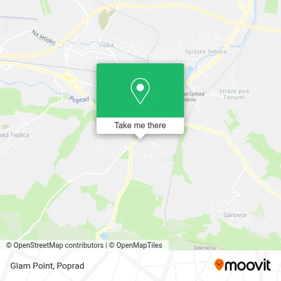 Glam Point map