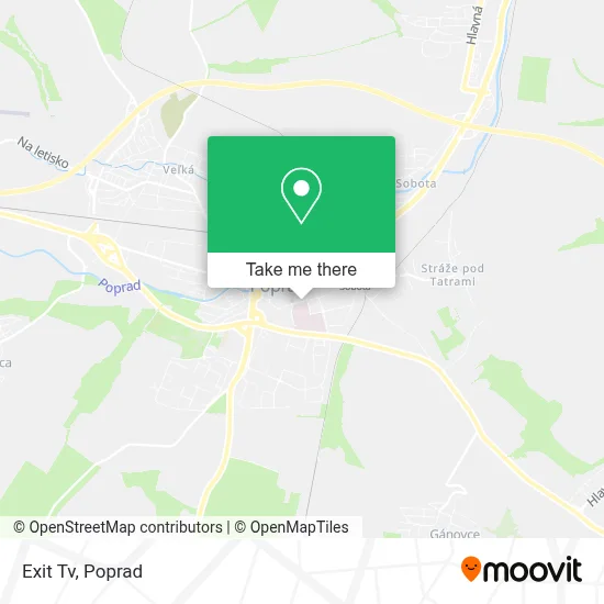Exit Tv map