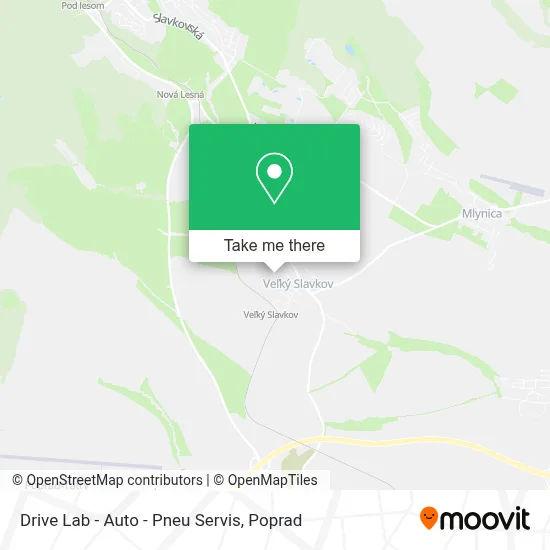 Drive Lab - Auto - Pneu Servis map