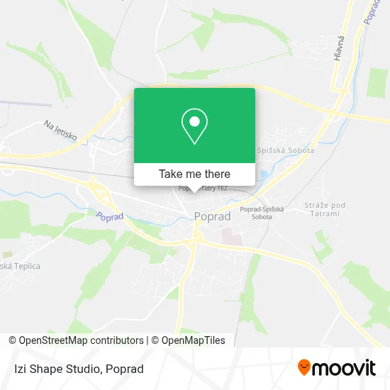 Izi Shape Studio map