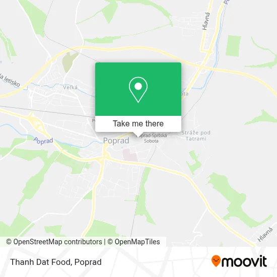 Thanh Dat Food map