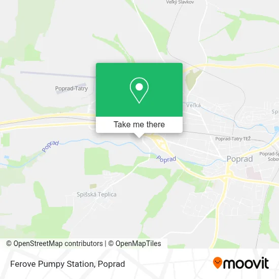 Ferove Pumpy Station map