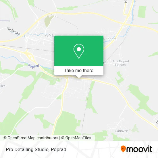 Pro Detailing Studio map