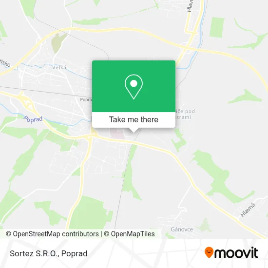 Sortez S.R.O. map
