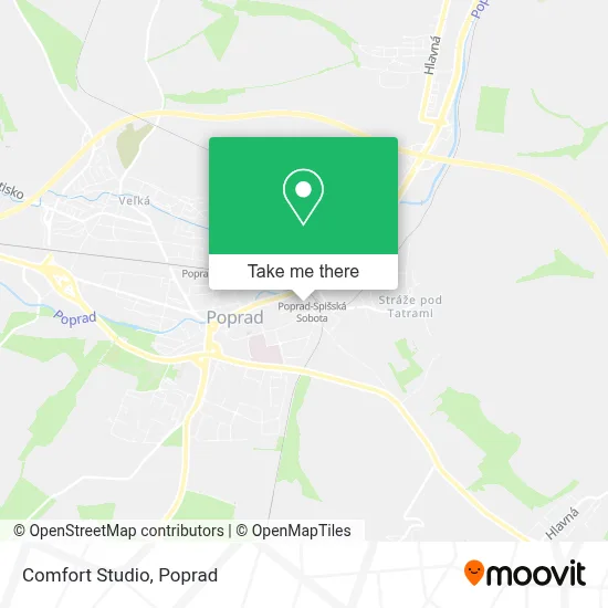 Comfort Studio map