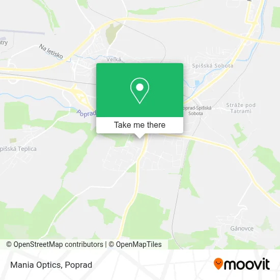 Mania Optics map