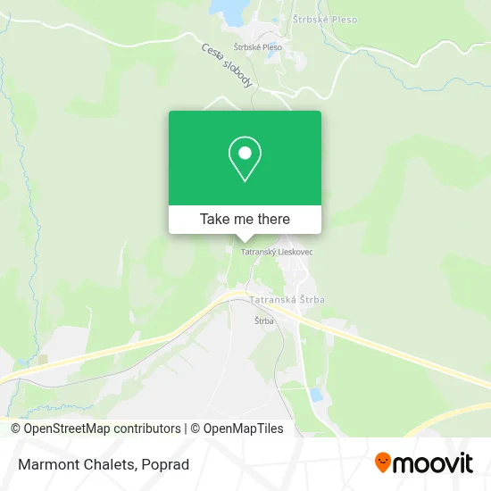 Marmont Chalets map