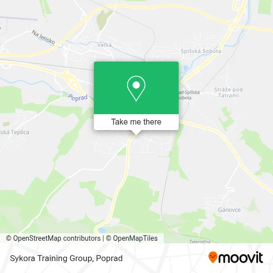 Sykora Training Group map