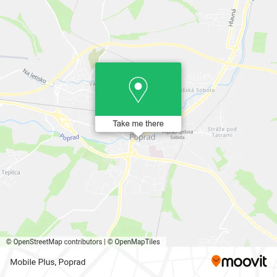 Mobile Plus map