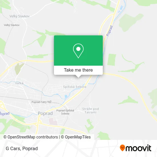 G Cars map