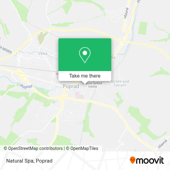 Natural Spa map