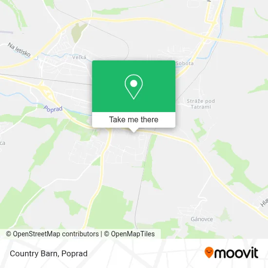 Country Barn map