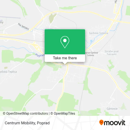 Centrum Mobility map