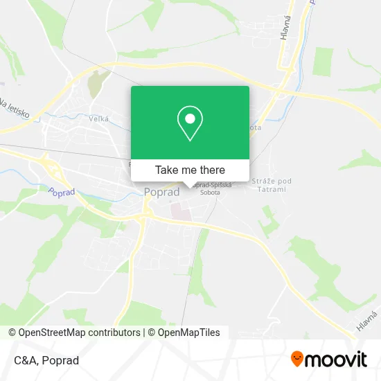 C&A map