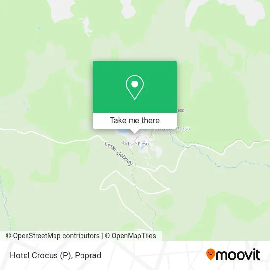 Hotel Crocus (P) map