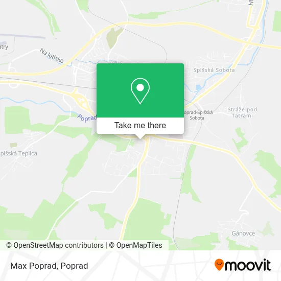 Max Poprad map