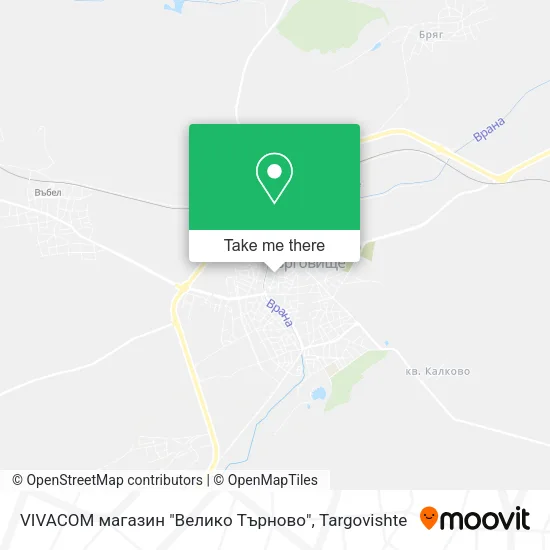 Карта VIVACOM магазин "Велико Търново"