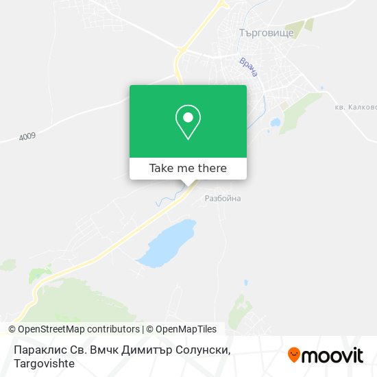 Параклис Св. Вмчк Димитър Солунски map