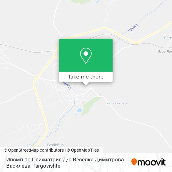 Ипсмп по Психиатрия Д-р Веселка Димитрова Василева map