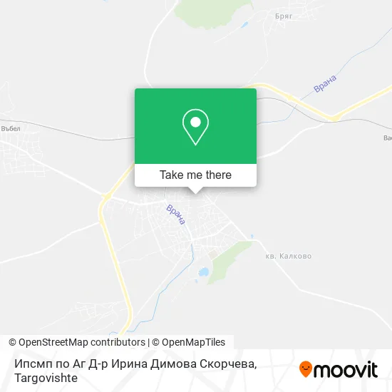 Карта Ипсмп по Аг Д-р Ирина Димова Скорчева