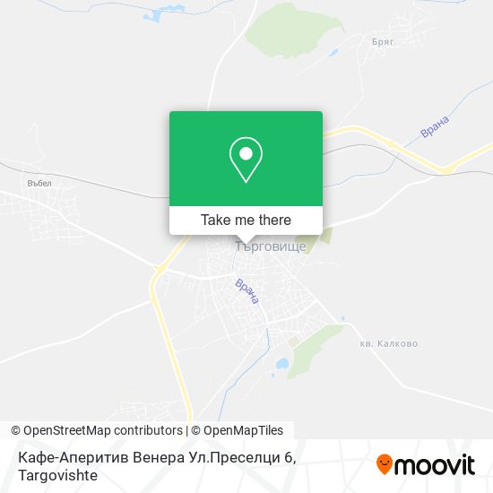 Кафе-Аперитив Венера Ул.Преселци 6 map