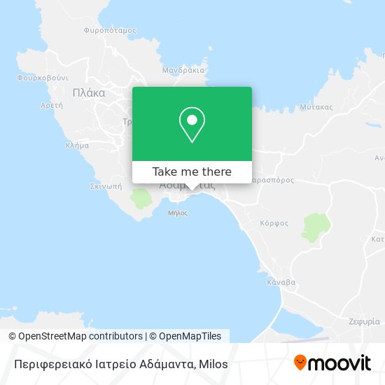 Περιφερειακό Ιατρείο Αδάμαντα map