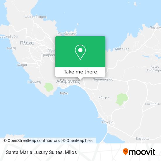 Santa Maria Luxury Suites map