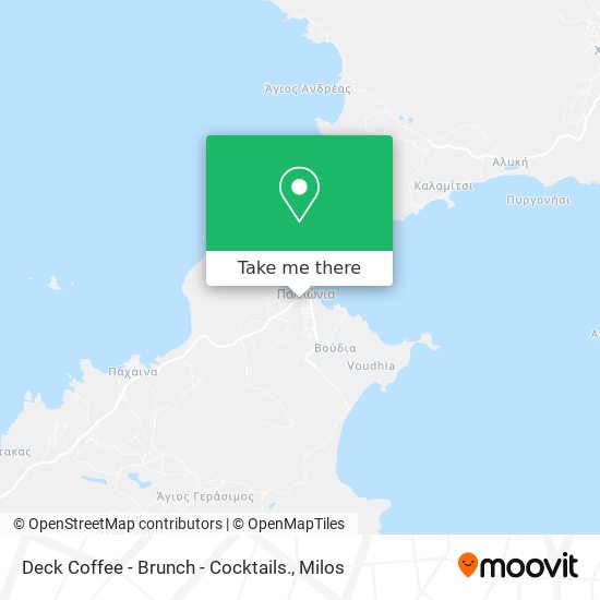 Deck Coffee - Brunch - Cocktails. map