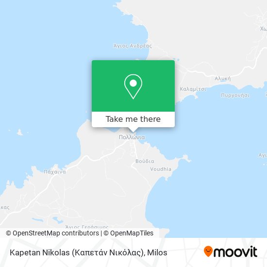 Kapetan Nikolas (Καπετάν Νικόλας) map
