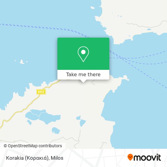 Korakia (Κορακιά) map
