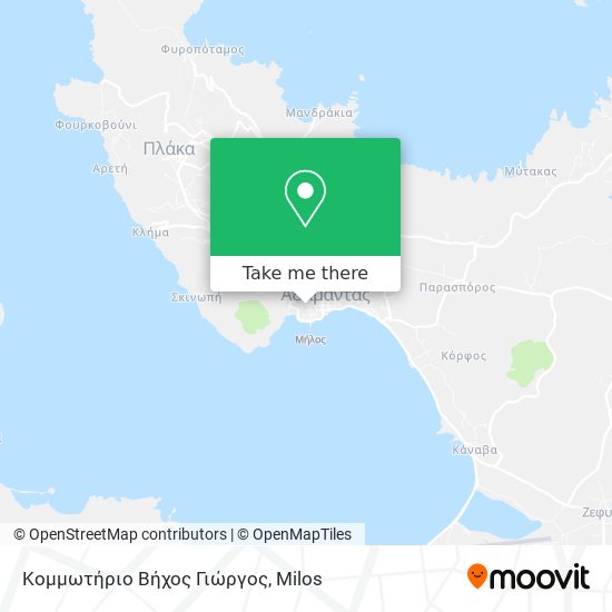 Κομμωτήριο Βήχος Γιώργος map