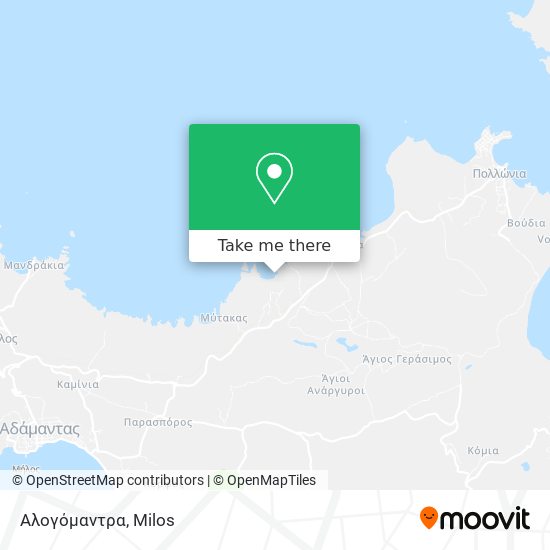 Αλογόμαντρα map