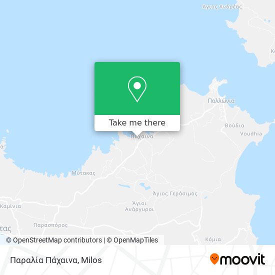 Παραλία Πάχαινα map