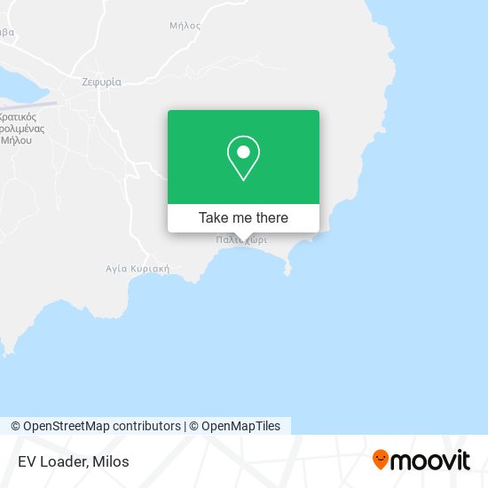 EV Loader map