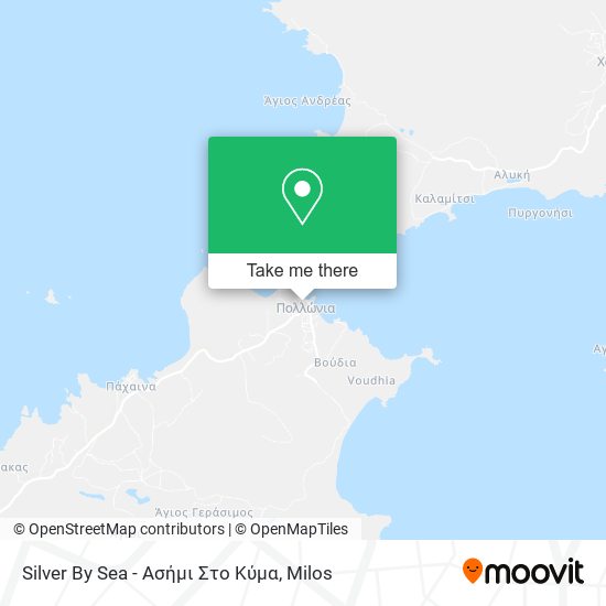 Silver By Sea - Ασήμι Στο Κύμα map