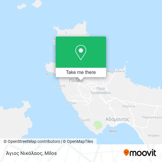 Άγιος Νικόλαος map