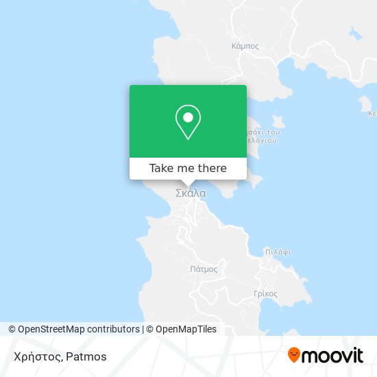 Χρήστος map