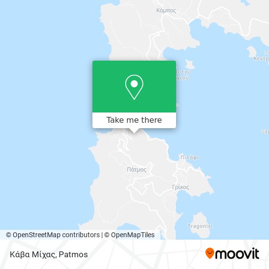 Κάβα Μίχας map