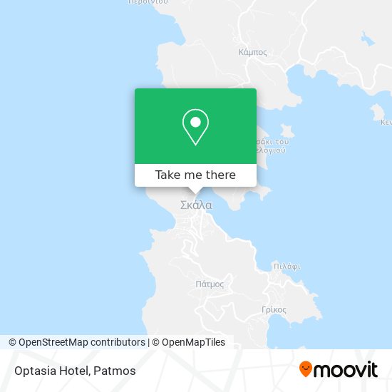 Optasia Hotel map