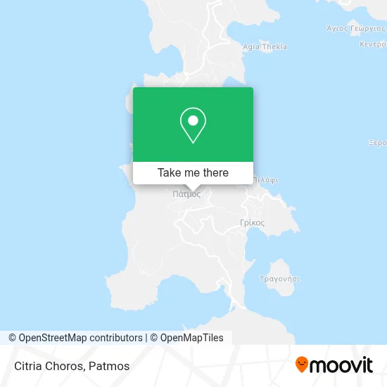 Citria Choros map