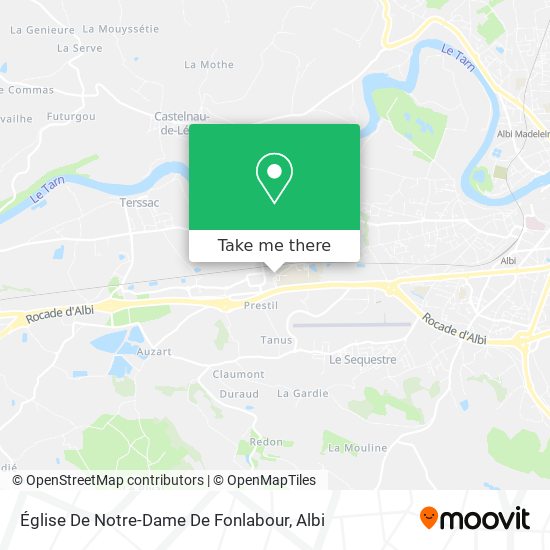 Église De Notre-Dame De Fonlabour map