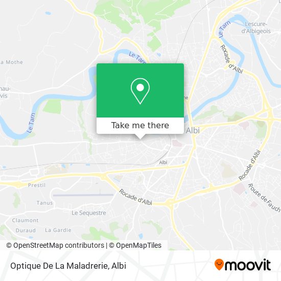 Optique De La Maladrerie map