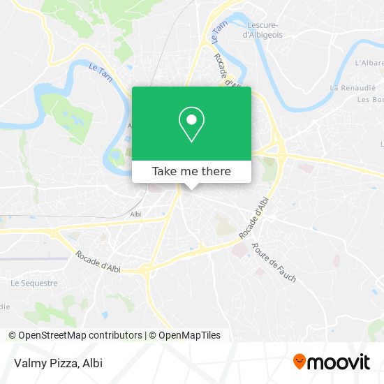 Valmy Pizza map