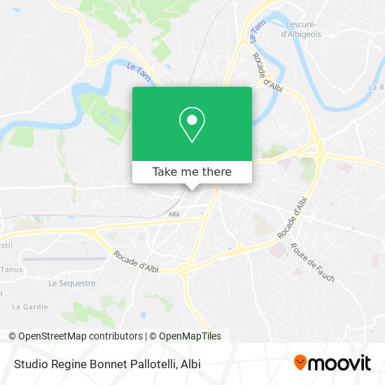 Studio Regine Bonnet Pallotelli map