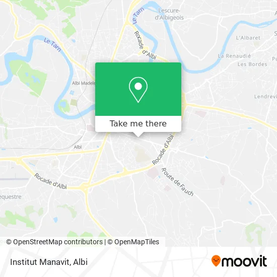 Institut Manavit map