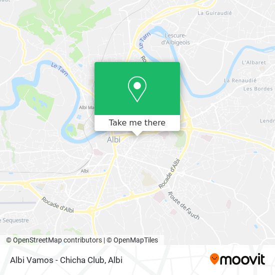 Albi Vamos - Chicha Club map